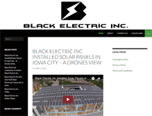 Tablet Screenshot of blackelectricinc.net